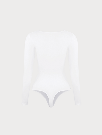 Every-Day Long Sleeve Shaping Bodysuit