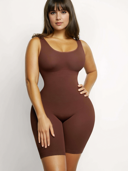 ContourSculpt Seamless Mid-Thigh Bodysuit