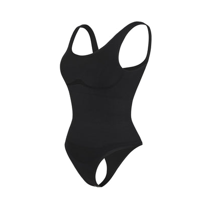 ContourSculpt Scoop Tank Thong Bodysuit