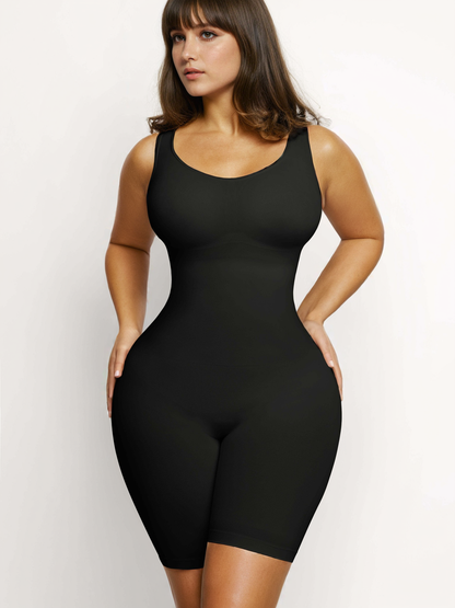 ContourSculpt Seamless Mid-Thigh Bodysuit