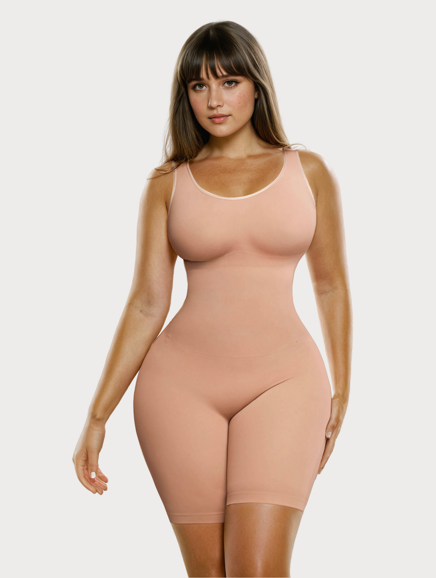 ContourSculpt Seamless Mid-Thigh Bodysuit