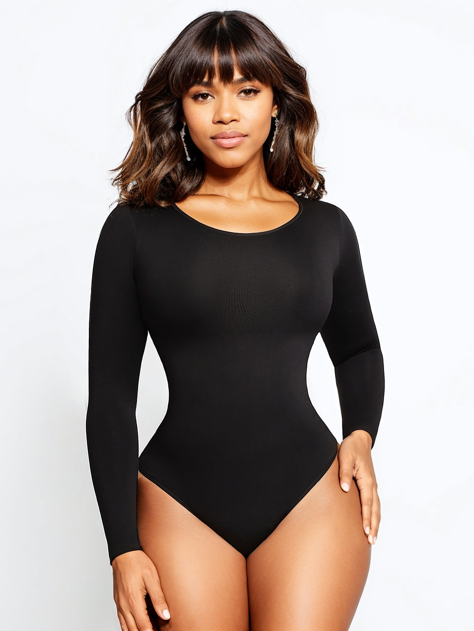 Every-Day Long Sleeve Shaping Bodysuit